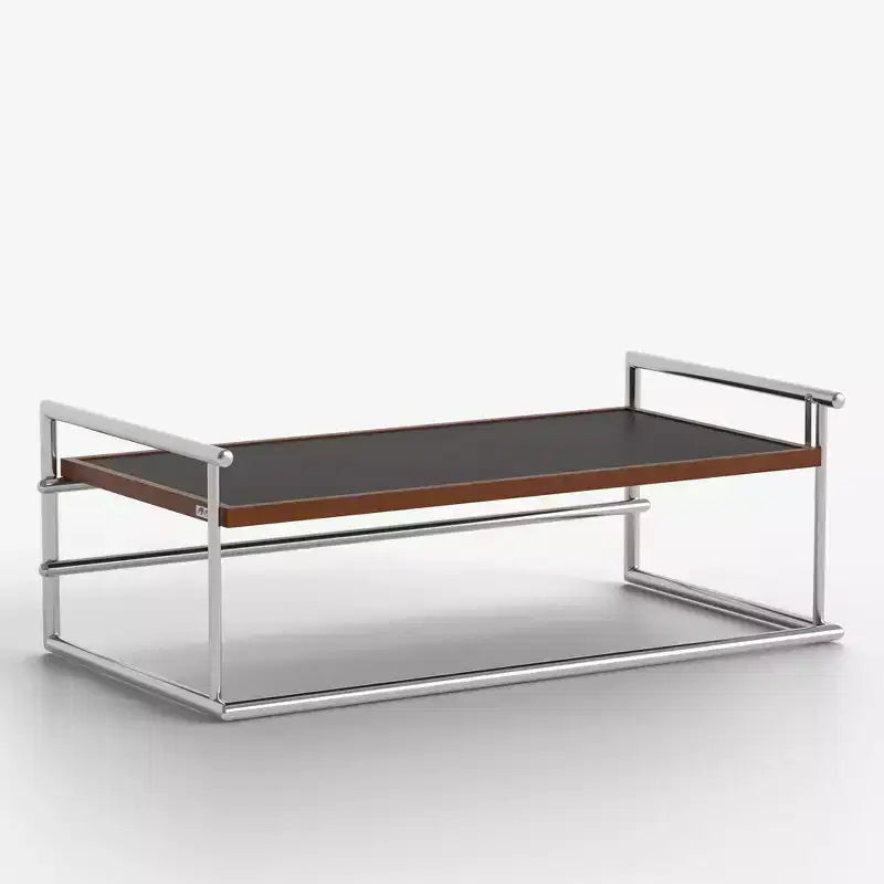 50-Inch Mid-Century Modern Coffee Table – Dual-Height Adjustable, Walnut Top
