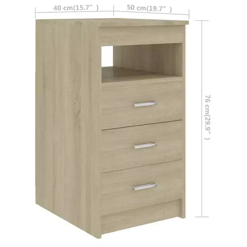 55-Inch White Engineered Wood Desk with Storage Drawer