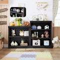 5-Tier Farmhouse Open Bookshelf with Adjustable Shelves – 23.6" Wide