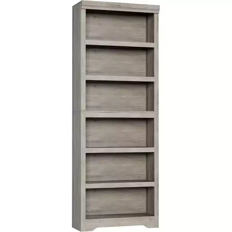 5-Tier Farmhouse Open Bookshelf with Adjustable Shelves – 23.6" Wide