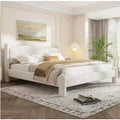GustoWave Boucle Upholstered Cloud Platform Bed Frame, No Box Spring Needed