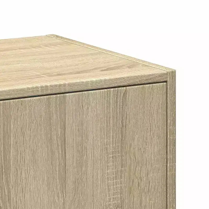 Apothecary Storage Cabinet in Sonoma Oak – Engineered Wood, Medium