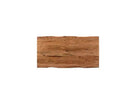 80-Inch Solid Acacia Wood Live Edge Dining Table – Seats 8