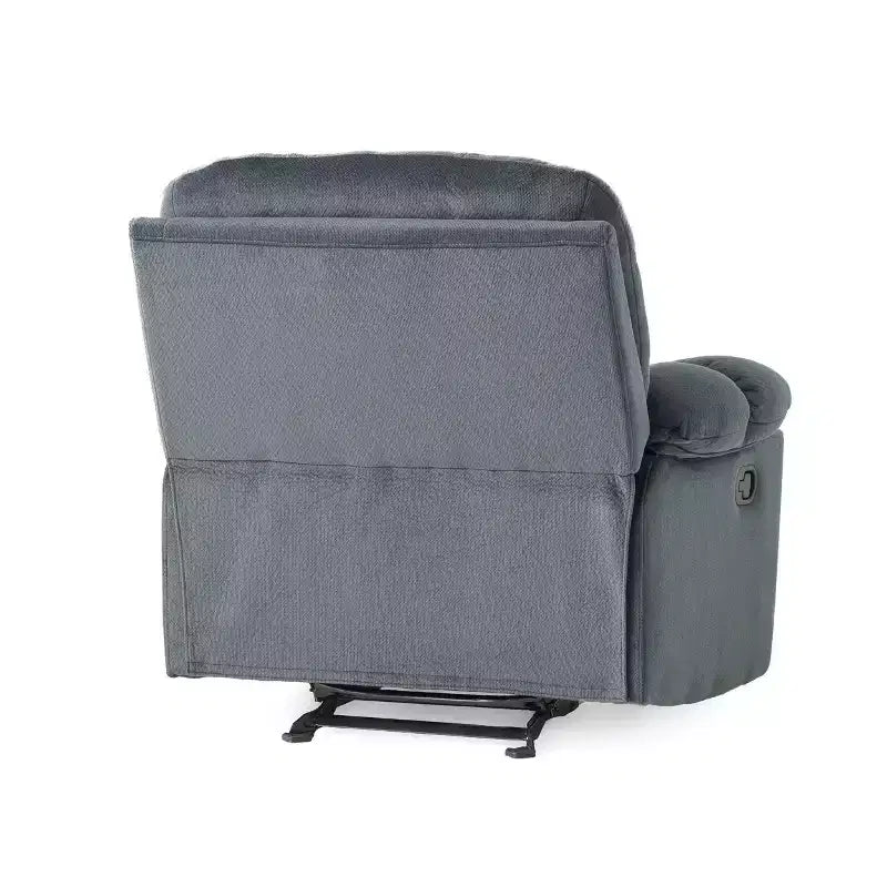 Upholstered Glider Recliner Chair with Cup Holders
