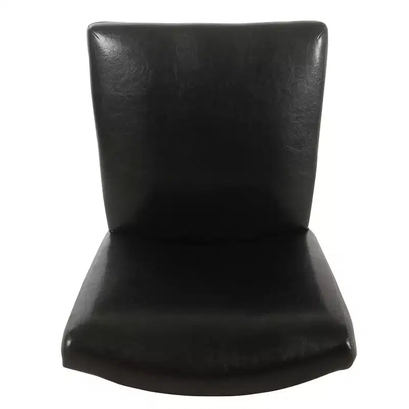 Set of 2 Parsons Dining Chairs in Faux Leather