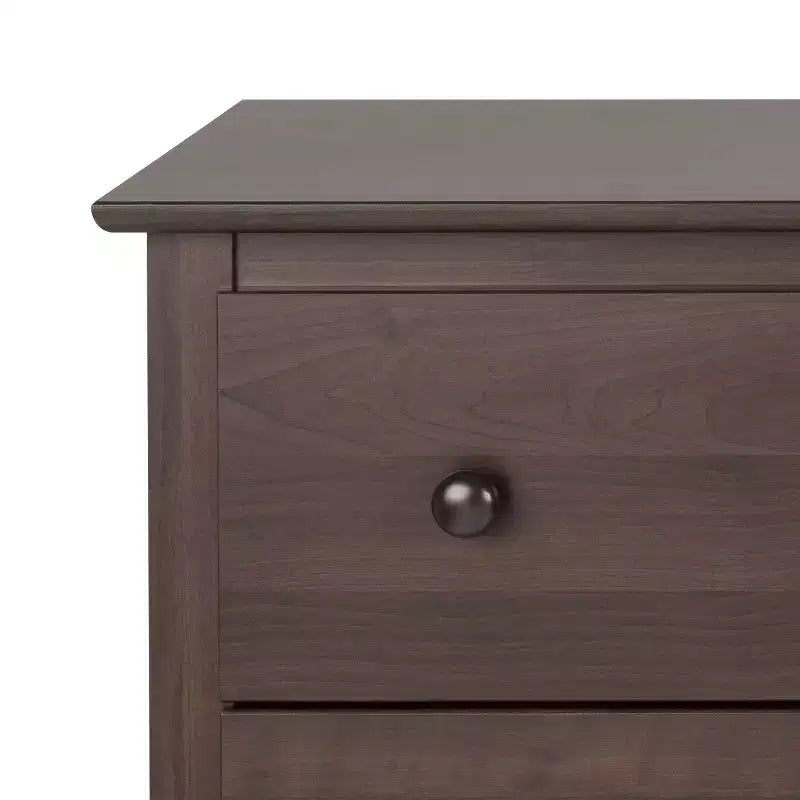 8-Drawer Wide Dresser with Metal Glides and Anti-Tip Hardware