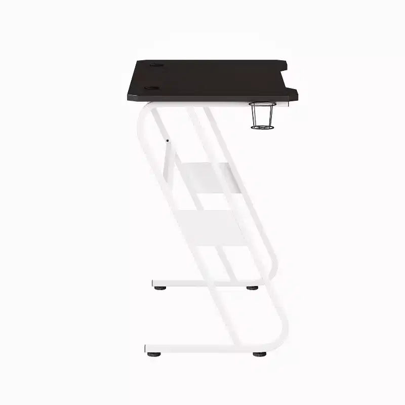 Professional Gaming Ergonomic Desk with Cup Holder and Headphone Hook