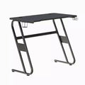 Professional Gaming Ergonomic Desk with Cup Holder and Headphone Hook